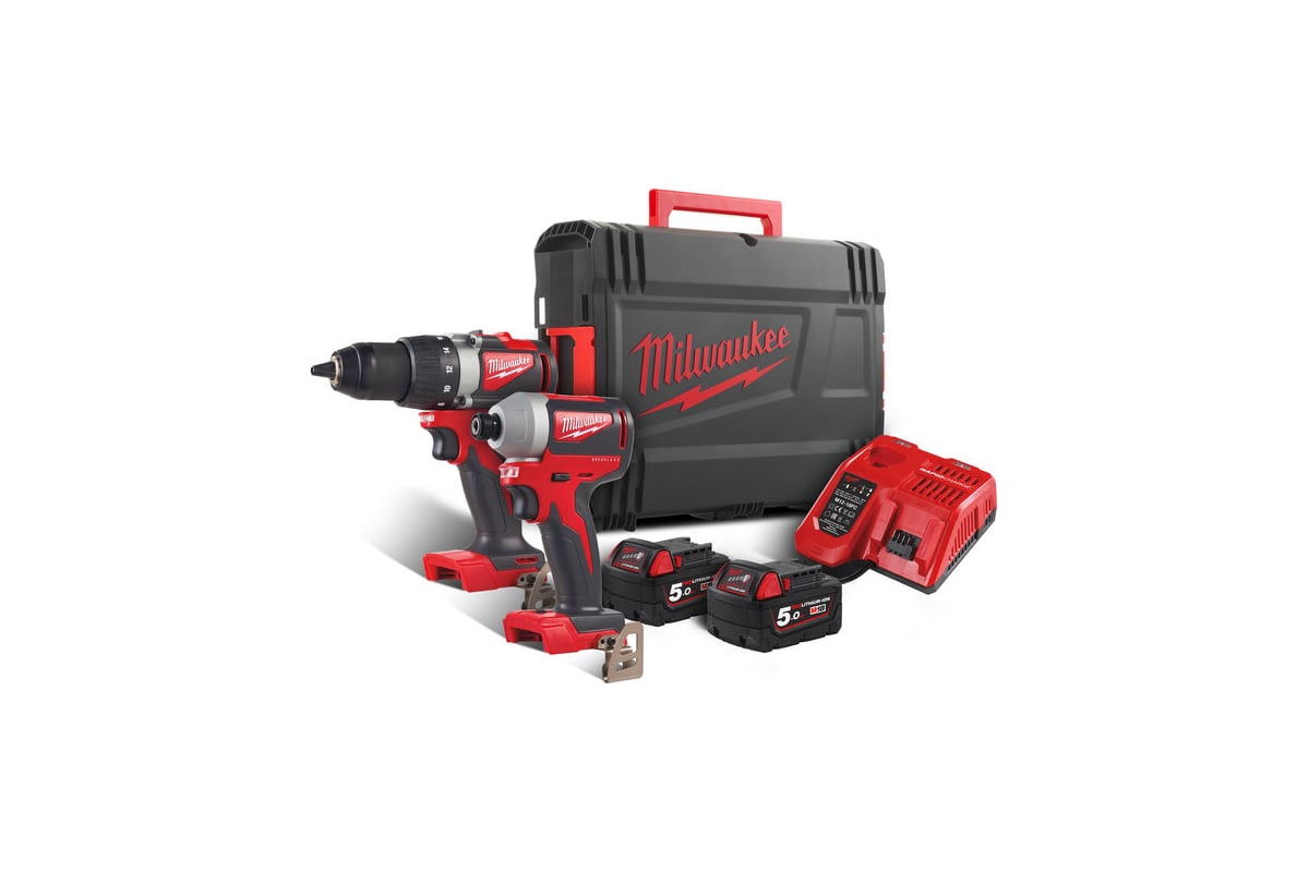 Характеристики: Milwaukee Tool M18 FUEL 18V LiIon Brushless Cordless 7 Tool Comb