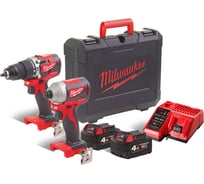 Набор инструментов Milwaukee M18 CBLPP2A-402C 4933464536