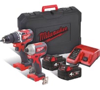 Набор инструментов Milwaukee M18 CBLPP2B-402C 4933464593