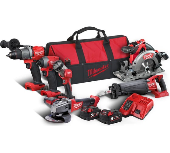 Набор инструментов Milwaukee M18 FPP6C2-502B 4933464592 1