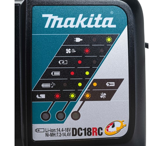 Набор аккумуляторов BL1840B 18В, 4.0 Ач + зарядное устройство DC18RC + кейс MakPac Makita 198310-8