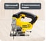 Аккумуляторный лобзик DEWALT 18.0 В XR DCS331N 1