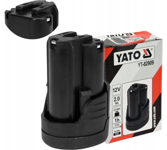 Аккумулятор 12 В, 2 А*ч, 60 мин YATO YT-82909