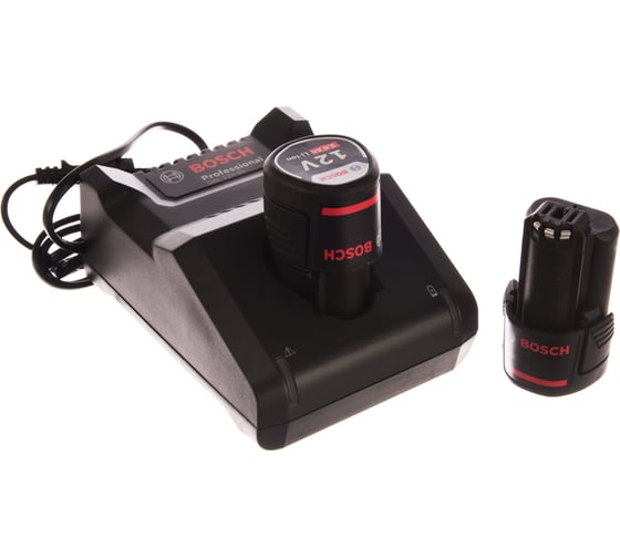 Набор аккумуляторные батареи GBA 12V 2.0Ah 2 шт и зарядное устройство GAL 12V-40 Bosch 1600A019R8