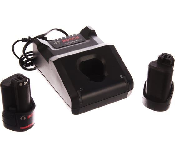Набор аккумуляторные батареи GBA 12V 2.0Ah 2 шт и зарядное устройство GAL 12V-40 Bosch 1600A019R8
