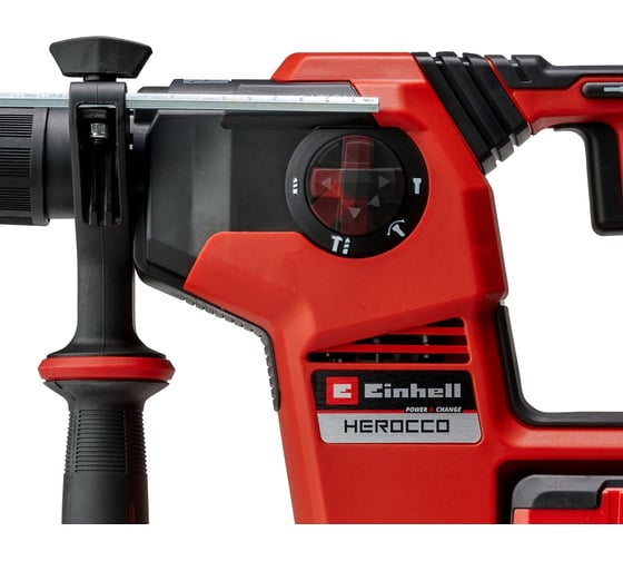 Аккумуляторный перфоратор Einhell PXC HEROCCO 36/28, 2x18 В, BL, 3.2 дж, 28 мм, кейс, без акк и зу 4513950