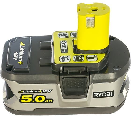 Набор Ryobi ONE+ ONE+: 2 аккумулятора 5.0Ач и зарядное устройство RC18150 RC18150-250 5133004422