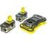 Набор Ryobi ONE+ ONE+: 2 аккумулятора 5.0Ач и зарядное устройство RC18150 RC18150-250 5133004422 1