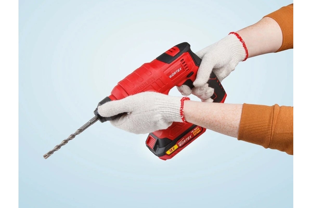 Аккумуляторный перфоратор WORTEX CRH 1810 ALL1 0329267 - выгодная цена ...