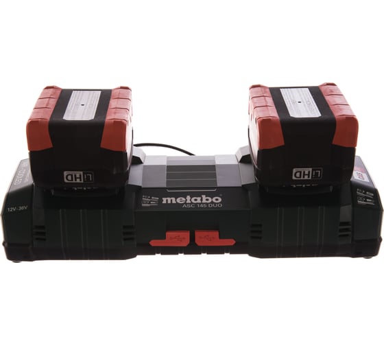 Набор Basic-Set (4 аккумулятора LiHD, 18 В, 8,0 Ач+2 зарядных устройства ASC Ultra+Metaloc) Metabo 685135000