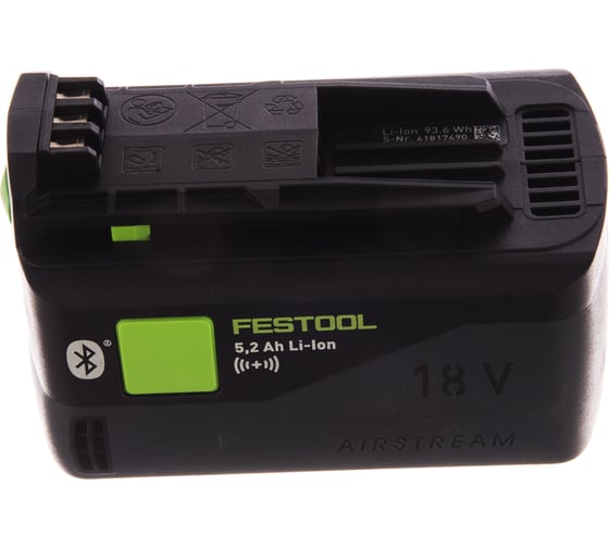Батарея аккумуляторная BP 18 Li 5,2 ASI (18В, 5.2 Ач, Li-Ion) FESTOOL 202479