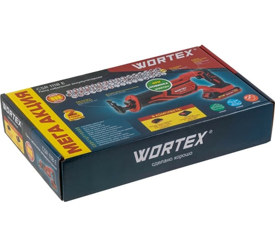 Сабельная аккумуляторная пила WORTEX CSR 1118 E ALL1 0329282