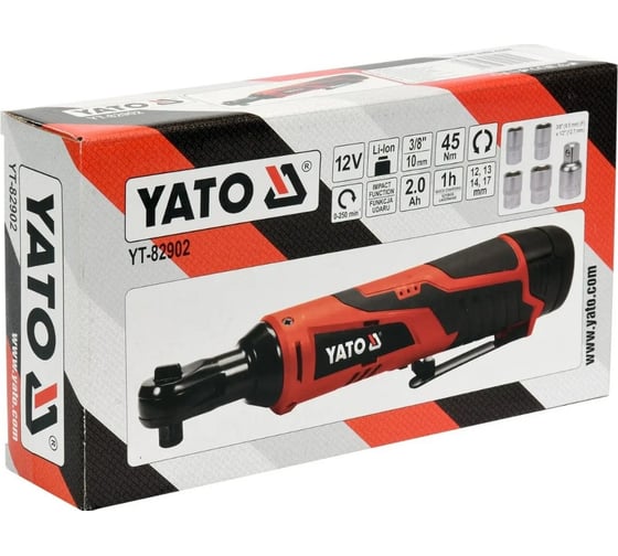 Аккумуляторная трещетка YATO 12 В YT-82902