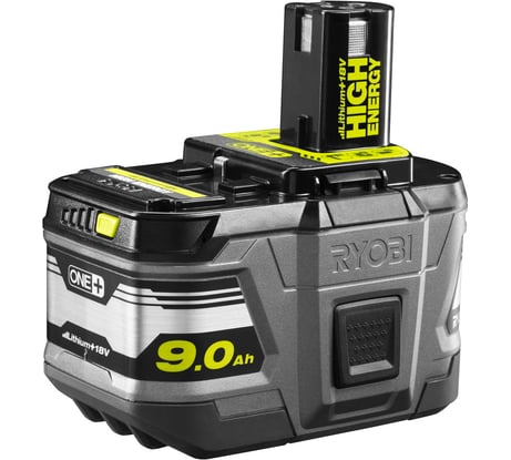 Аккумулятор ONE+ High Energy (18 В, 9 А*ч, Li-Ion) Ryobi RB18L90 5133002865