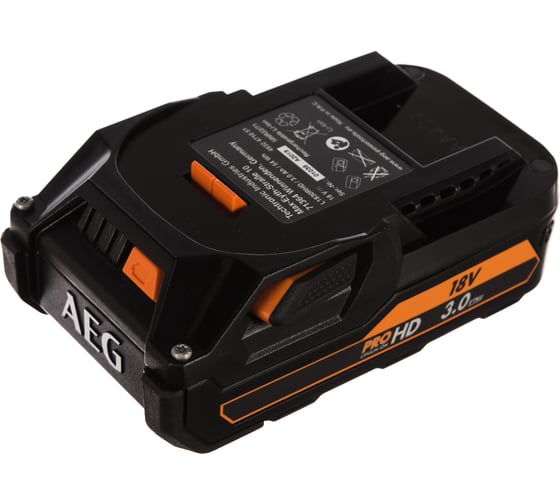 Аккумулятор PROLITHIUM-ION™HD (Li-ion, 18 В, 3 Aч) AEG L1830RHD 4932471051