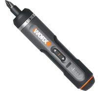 Аккумуляторная отвертка WORX 4В, 5Нм, 1,5Ач, набор оснастки WX242