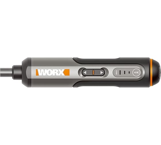 Аккумуляторная отвертка WORX 4В, 5Нм, 1,5Ач, набор оснастки WX240