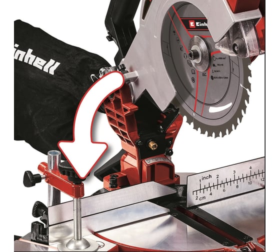 Торцовочная аккумуляторная пила Einhell PXC TE-MS 18/210 Li-Solo 4300890