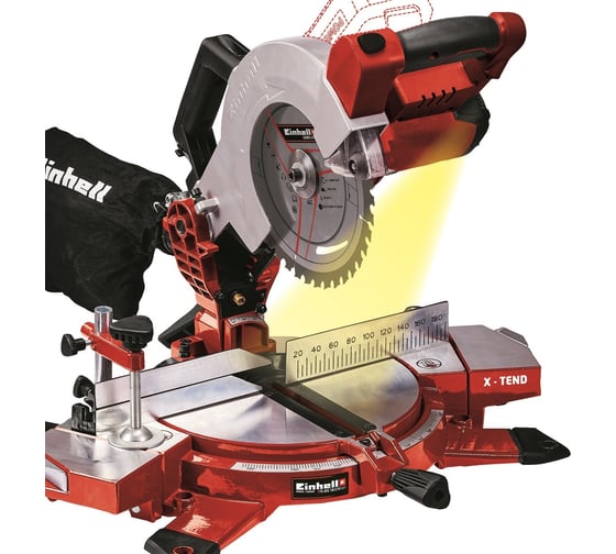 Торцовочная аккумуляторная пила Einhell PXC TE-MS 18/210 Li-Solo 4300890