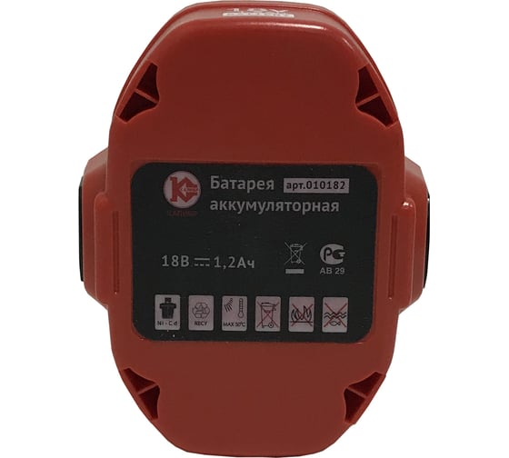 Аккумулятор для ДА-518/2+ (18В, Ni-Cd, 1.2 Ач) Калибр 00000065324
