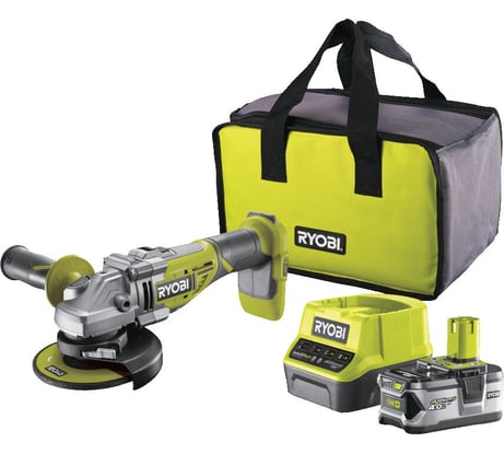 Бесщеточная углошлифмашина Ryobi ONE+ R18AG7-140S 5133004231
