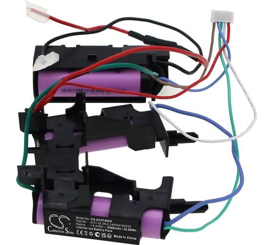 Аккумулятор CS-ACX740VX для AEG CX7-2-3, CX7-2-HO2, CX7-30, Electrolux, p/n: 140112523026, 14.4V 2.5Ah Cameron Sino P103.00067