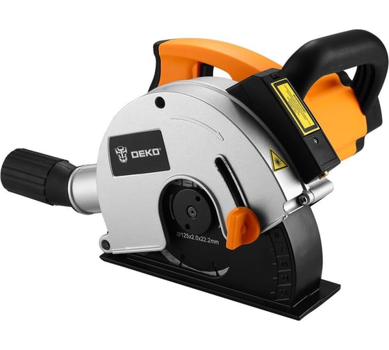 Штроборез DEKO DKWC2000W 125 мм, 2000 Вт, лазерный указатель 084-1094