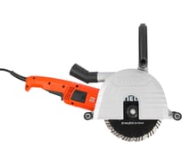 Штроборез электрический СПЕЦ ШЭМ-150/4000, 2200Вт, 7500об/мин, 2 диска180мм, штроба 40x60мм, подкл пылесоса, коробка СПЕЦ-4125