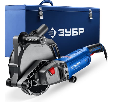Штроборез (бороздодел) ЗУБР Профессионал d 230 мм, 2700 Вт, 65 мм ЗШ-П65-2700 ПСТК