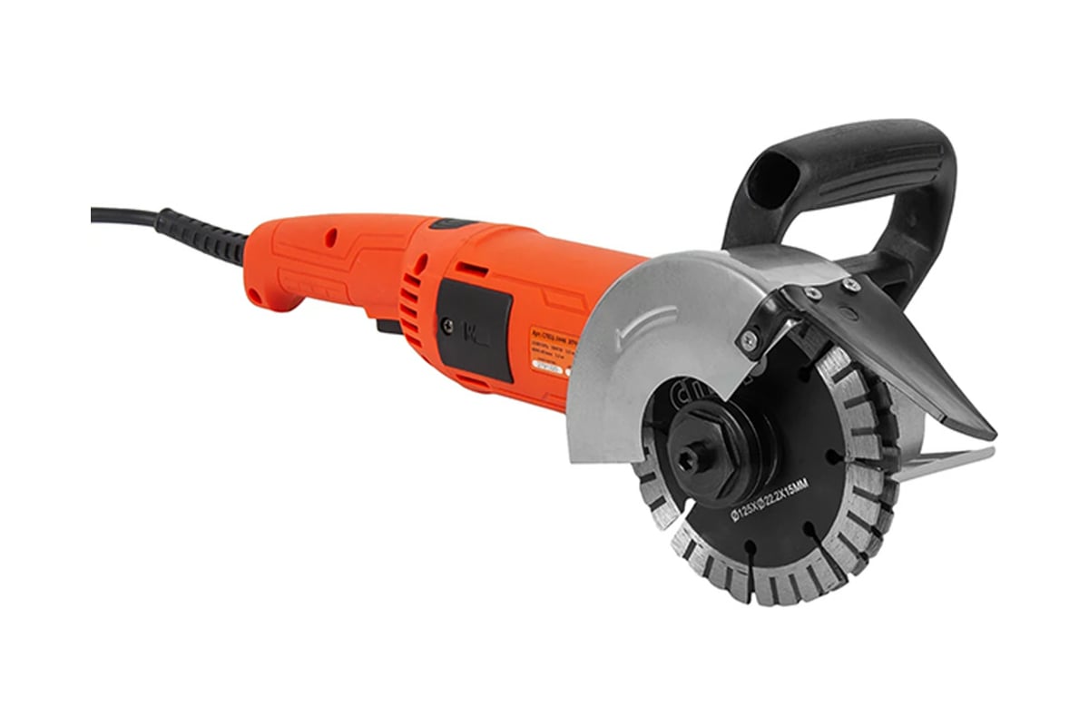 Электрический штроборез Спец ШЭМ-125/1800, 1800Вт, 2 диска 125мм, СПЕЦ ...