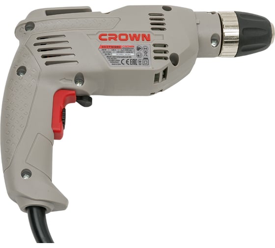 Безударная дрель CROWN CT10126C