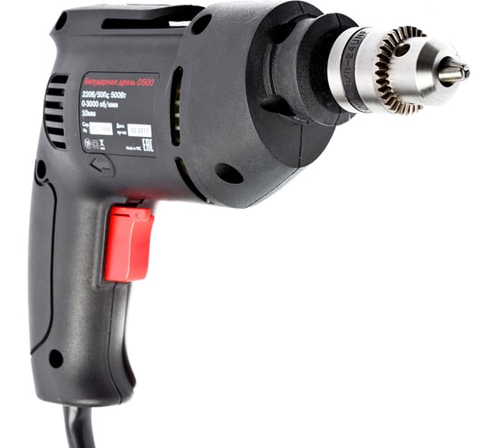 Безударная дрель REDVERG Basic D500 6622810