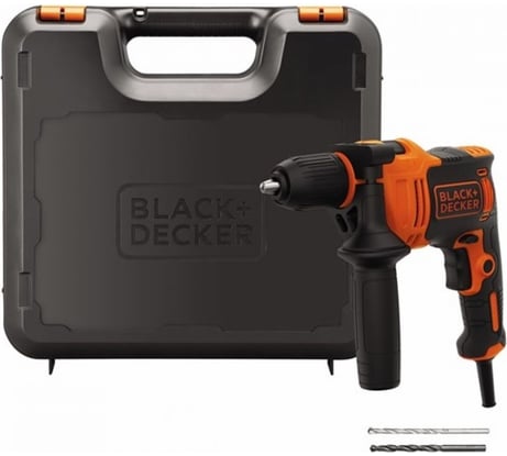 Электронная ударная дрель Black&Decker Omega BEH550K-QS