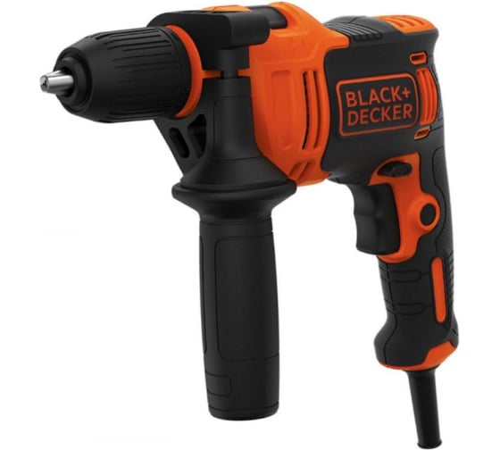 Электронная ударная дрель Black&Decker Omega BEH550K-QS