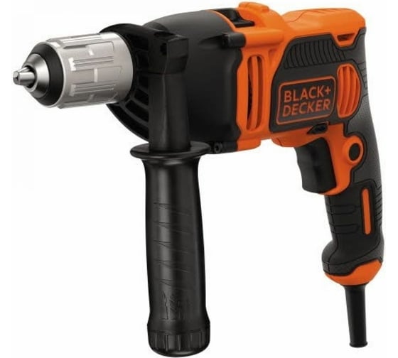 Электронная ударная дрель Black&Decker Omega BEH850K-QS