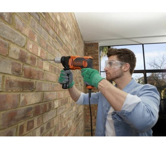 Электронная ударная дрель Black&Decker Omega BEH850K-QS
