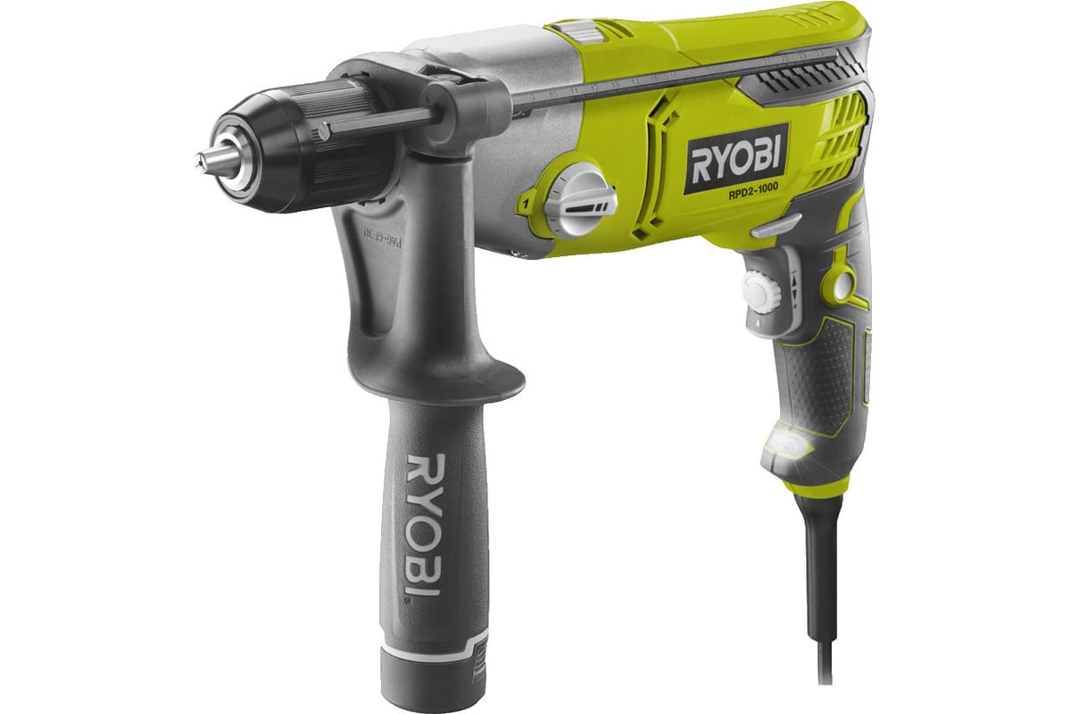 Ударная двухскоростная дрель Ryobi RPD2-1000K 5133002275 - выгодная ...