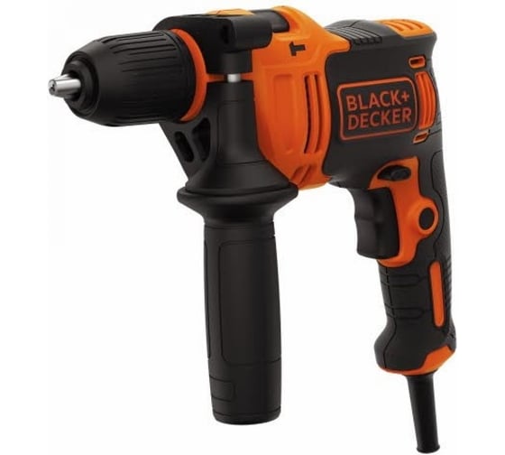 Электронная ударная дрель Black&Decker Omega BEH710K-QS