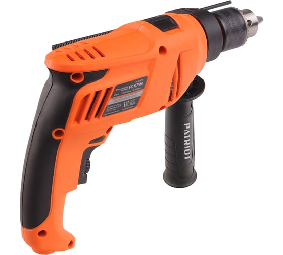 Дрель электрическая ударная PATRIOT FD 675H 120301675