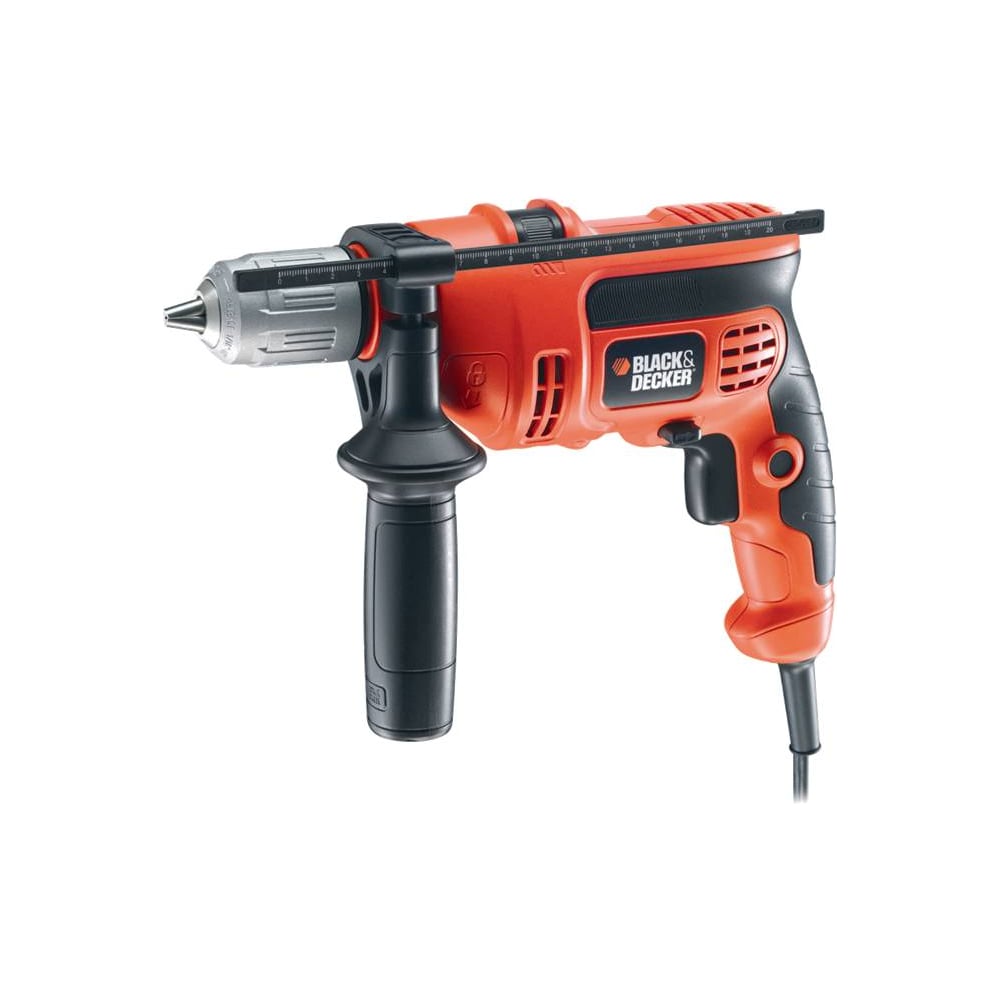 Ударная дрель Black+DECKER KR 554 CRESK - выгодная цена, отзывы,  характеристики, фото - купить в Москве и РФ