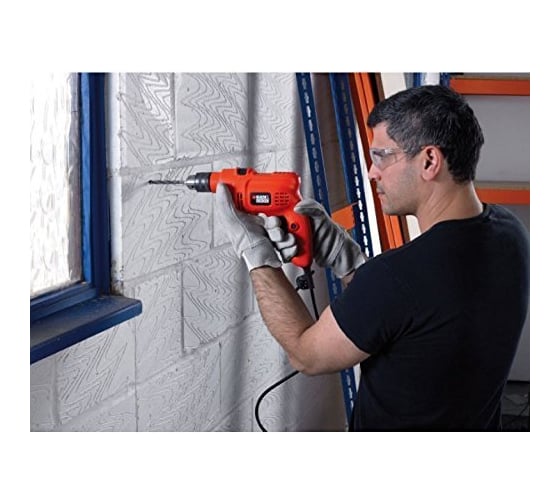 Ударная дрель Black+DECKER KR 504 RE