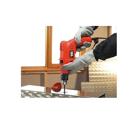Ударная дрель Black+DECKER KR 504 RE