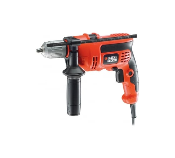 Ударная дрель Black+DECKER KR 714 CRESK 1