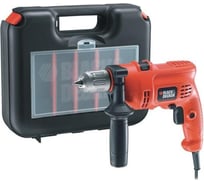 Ударная дрель Black+DECKER KR 654 CRESK