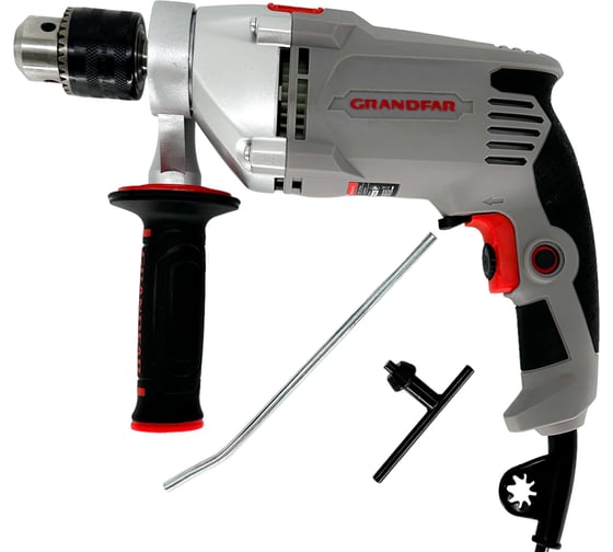 Ударная дрель GRANDFAR (13мм, 810Вт) GSB13-810G1