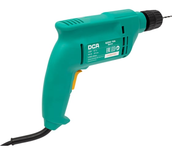 Дрель DCA AJZ05-10A (Keyless)