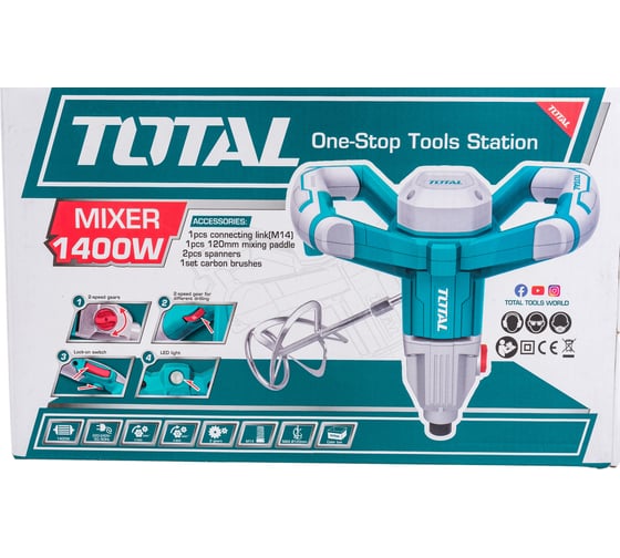 Строительный миксер TOTAL TD614006