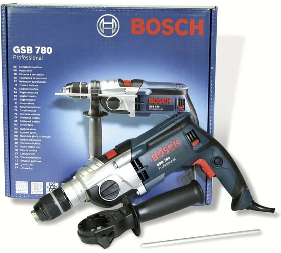 Дрель Bosch GSB 780 0.601.17B.101