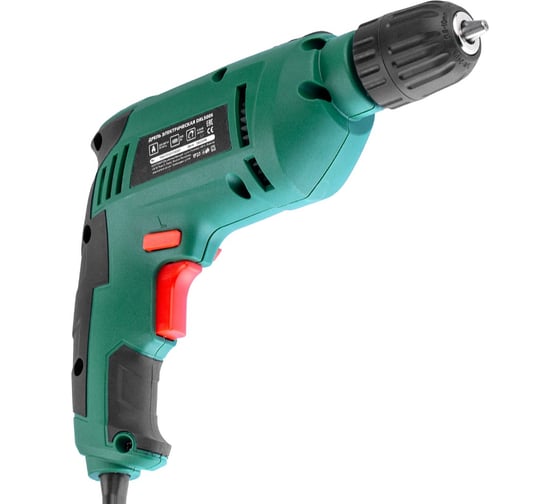 Дрель Hammer Flex 500 Вт, 10 мм, БЗП, 0-3200 об/мин, реверс DRL500C