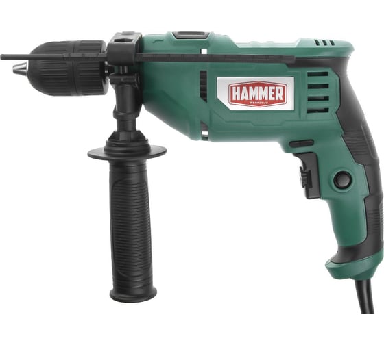 Ударная дрель Hammer 780 Вт, БЗП, 13 мм, 0-3000 об/мин, реверс UDD780B